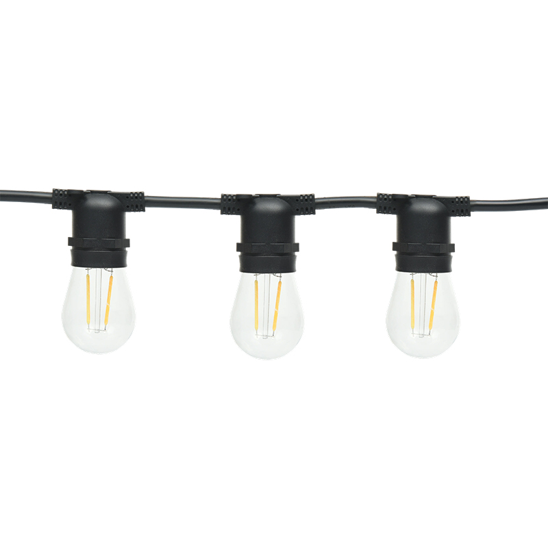 Lampu senar terintegrasi kepala datar