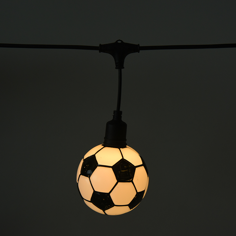 Lampu senar bertema sepak bola (5 meter, 10 lampu)
