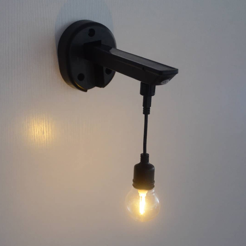 G45 lampu dinding surya permukaan halus